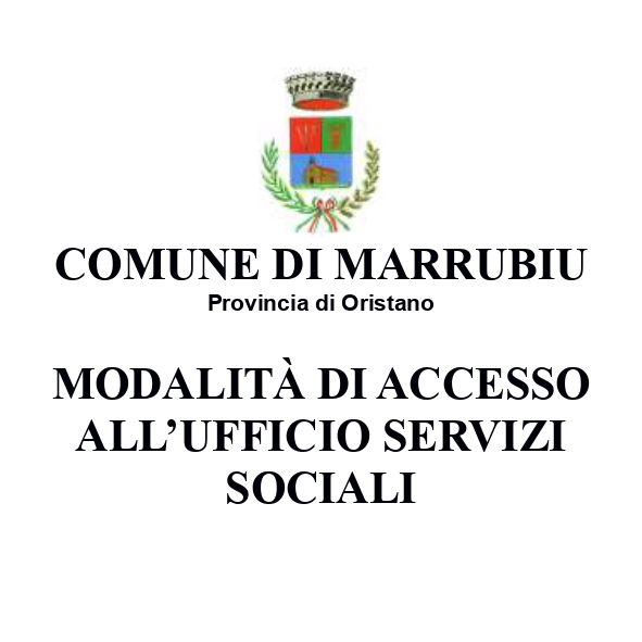 Modalità di accesso ai Servizi Sociali