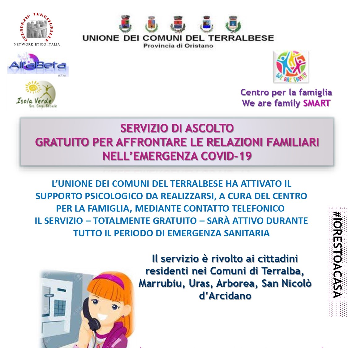  servizio di supporto psicologico emergenza sanitaria covid 19