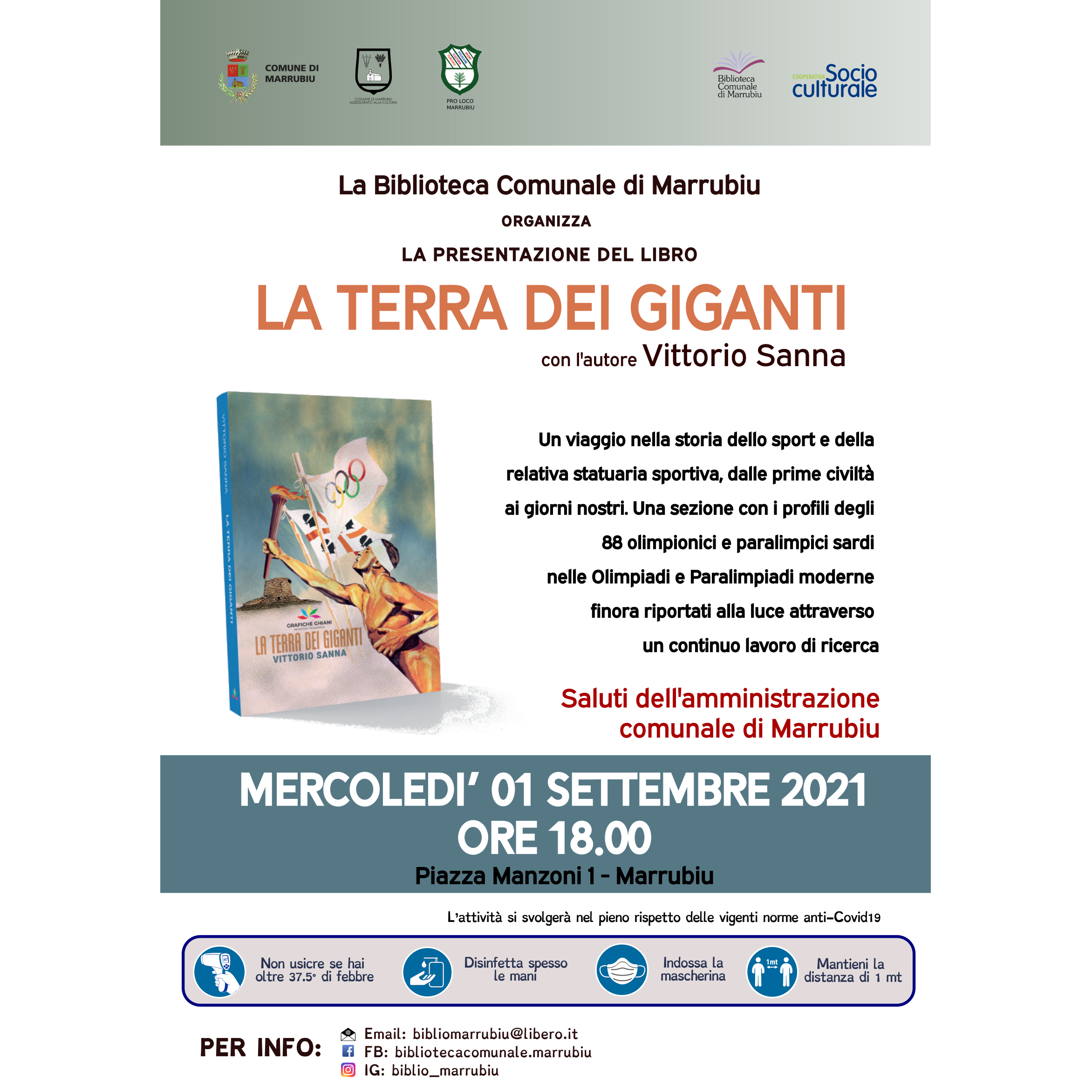 Presentazione del libro "la terra dei giganti" di vittorio sanna