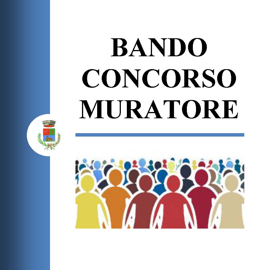 Bando di mobilità volontaria esterna (art. 30 D.Lgs. n. 165/2001) per titoli e prova teorico-pratica per la copertura di n. 1 posto, con contratto a tempopieno e indeterminato di “Operaio Muratore”