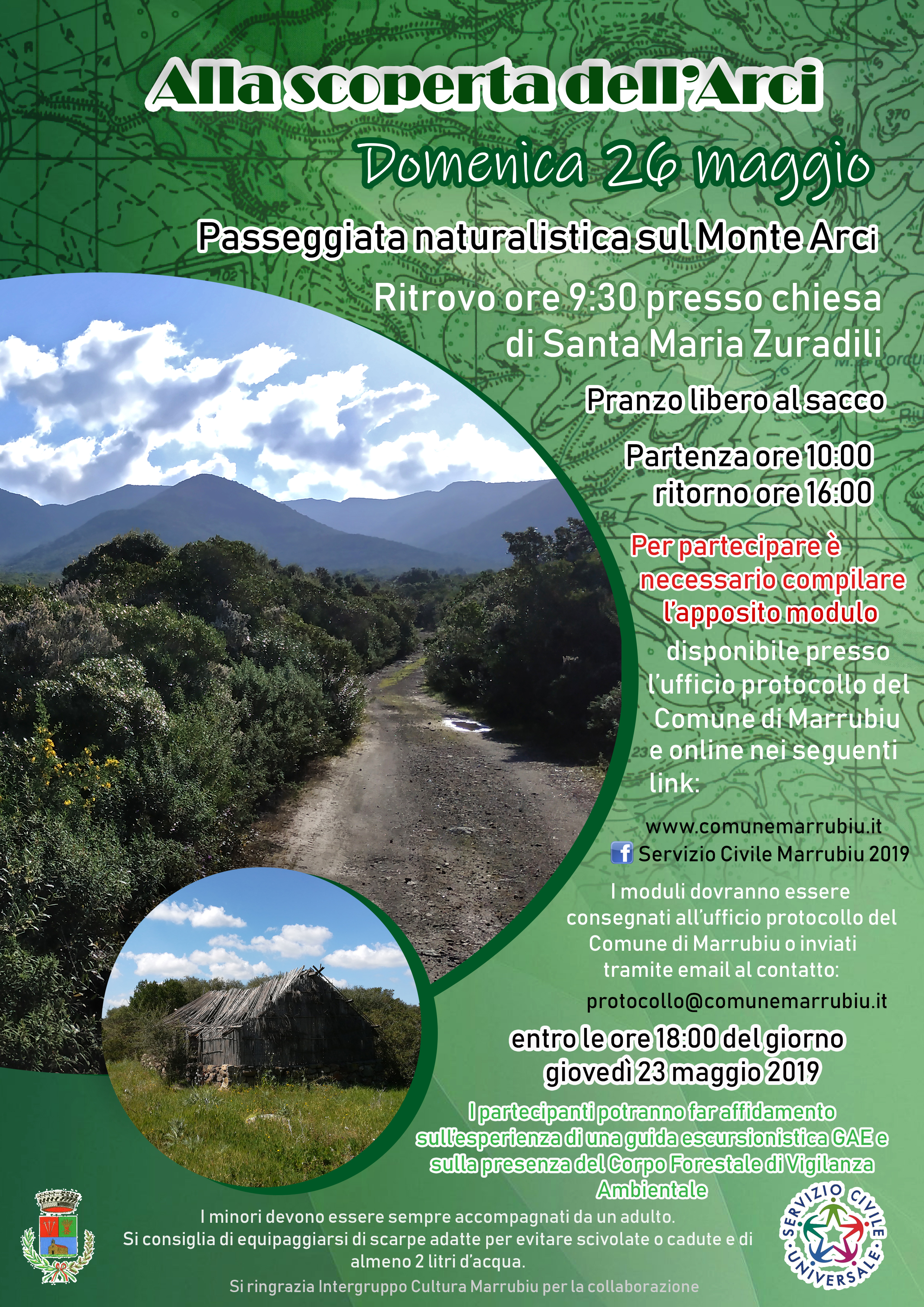 Alla scoperta dell’arci – passeggiata naturalistica.