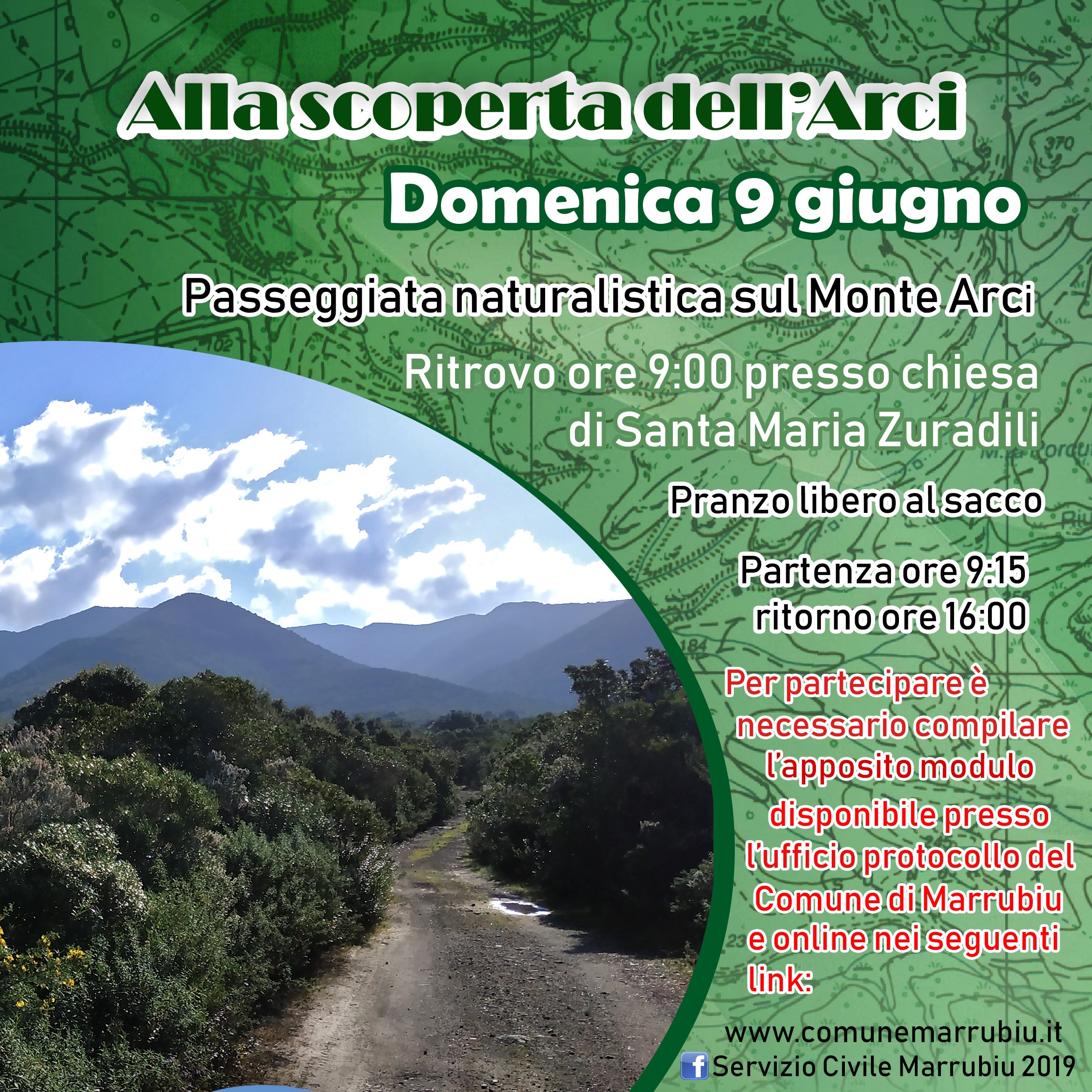 Alla scoperta dell’arci – passeggiata naturalistica